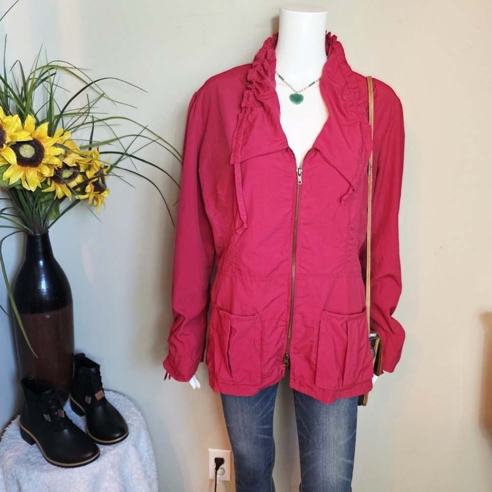 Hanna For La Journeè Women's Pink Jacket